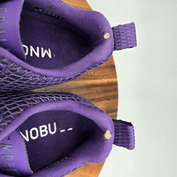 Nobull Mesh Runner Shoes Women's 7.5 Purple Training Lace Up Athletic Sneakers - Picture 8 of 10